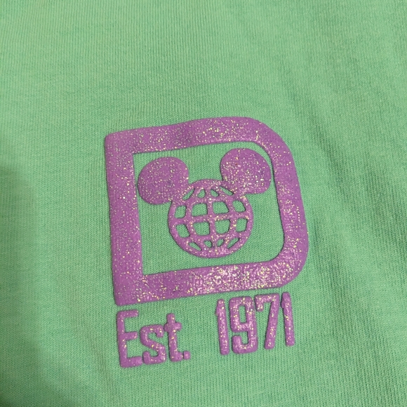 EUC! Walt Disney World Spirit Jersey Blue And Purple Ariel Theme Adult XL - Picture 10 of 13